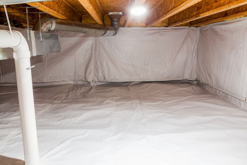 Crawlspace with Vent Covers