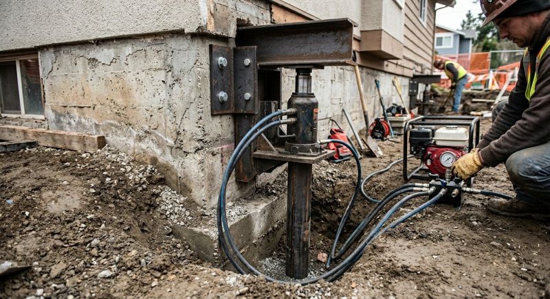 Foundation Repair project example